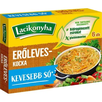 Lacikonyha Zeleninový silný bujon v kostce (60g)