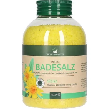 Koupelový olej Herbamedicus Sůl do koupele s extraktem z arniky (575g)