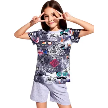 Chlapecké pyžamo Dětské Pyžamo FOLTÝN DP257 dívka Velikost: 164