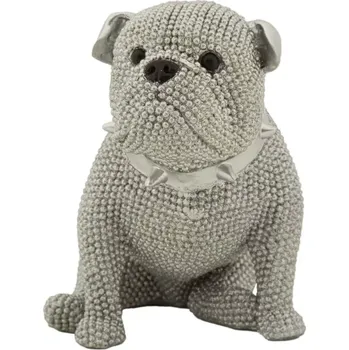 Dekorativní soška Sparky 14 cm stříbrná