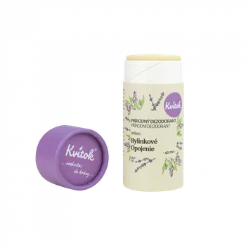 Kvitok Tuhý deodorant Bylinkové opojení (42 ml) - účinný až 24 hodin