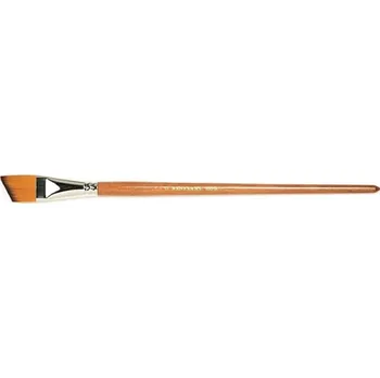 Umělecký štětec Renesans Štětec plochý zkosený 1001A/6 Dlouhá rukojeť