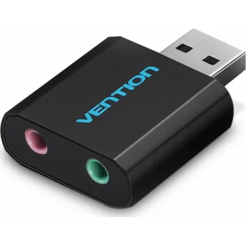 Vention VAB-S17-B zvuková karta 2.1 kanály/kanálů USB