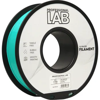3D tisk Professional Lab Prof. Lab PETG 1 kg - AZUROVÁ (CYAN)