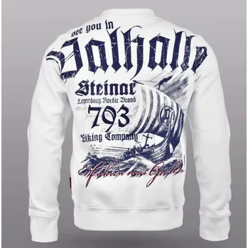 Pánská mikina Pánská mikina Thor Steinar Valhalla weiss velikost: L