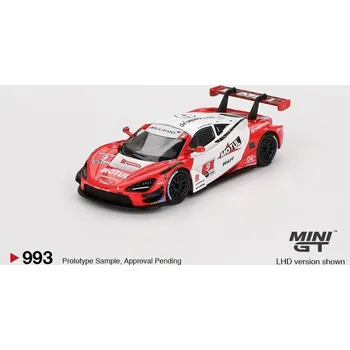 autíčko MCLAREN 720S GT3 EVO PFAFF MOTORSPORTS LAGUNA SECA 2024 - 1:64 - Mini GT - blister