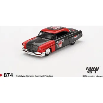 autíčko LINCOLN CAPRI HOT ROD SHADOW PUPPET 1954 -1:64 - Mini GT - blister