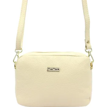 Kabelka Dámská kabelka MiaMore 01-059 DOLLARO béžová