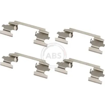 Přislušenství brzdového systému Sada příslušenství, obložení kotoučové brzdy A.B.S. 1686Q