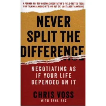 Umění Never Split the Difference (Chris Voss)(Brožovaná)