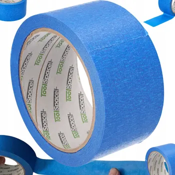 Lepicí páska Maskovací páska ToolSpace modrá 48 mm x 25 m