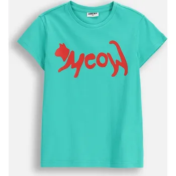 Dívčí tričko Dětské tričko pro dívky s krátkým rukávem, velikost 104 Mokida ZM5