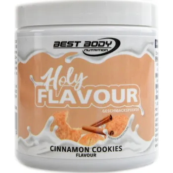 Fitness strava Holy flavour powder dochucovací prášek 90 g skořicová sušenka Holy flavour powder dochucovací prášek 90 g skořicová sušenka