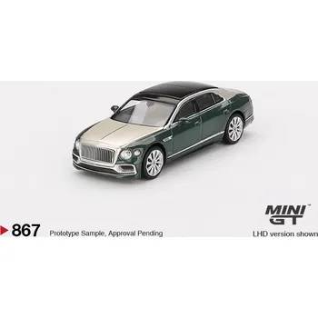 autíčko BENTLEY FLYING SPUR WHITE SAND VERDANT 2024 -1:64 - Mini GT