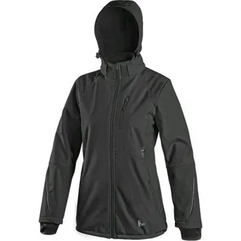 pracovní bunda Canis CXS Bunda CXS NEVADA, softshellová, dámská - AKCE! 123011980097 3XL Černá