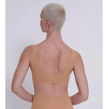 Podprsenka Dámská podprsenka ZERO Feel 2.0 Bralette - BROWN - hnědá 00CM - SLOGGI BROWN S2