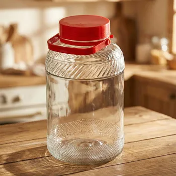 Zavařovací sklenice Skleněná nádoba BASIC twist 8 l