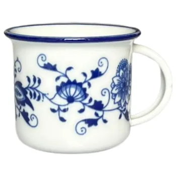 Český porcelán, a.s., Dubí Hrnek Tina, 100 ml, cibulák, porcelán Dubí