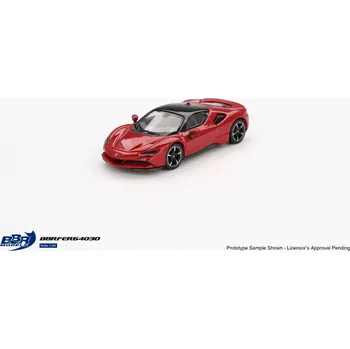 autíčko FERRARI SF90 ROSSO CORSA 2024 - červená -1:64 - BBR