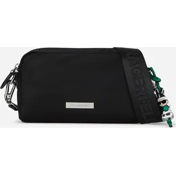 Módní doplněk TAŠKA KARL LAGERFELD IKON NYLON SLIM CAMERA BAG BLACK