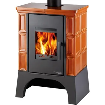 Haas+Sohn Eboli AL II s výměníkem a smyčkou - karamel, černý podstavec