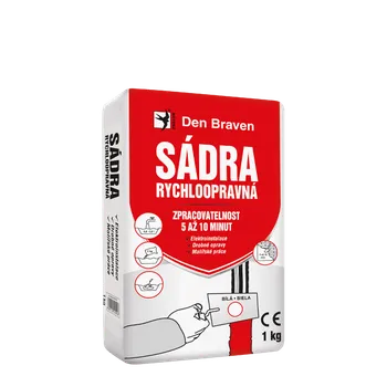 Stavební pojivo Den Braven 00415GY Sádra rychloopravná