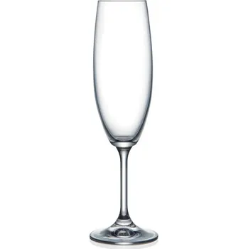 Sklenice Bohemia Crystal Sklenice na šampaňské Lara 220ml (set po 6ks)