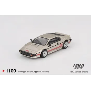 autíčko LOTUS ESPRIT TURBO METALLIC SILVER 1980 -1:64 - Mini GT - blister