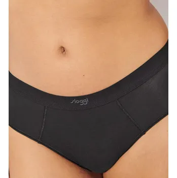 Dámské spodní prádlo sloggi EVER Ease Hipster 2P - BLACK - SLOGGI BLACK - SLOGGI M