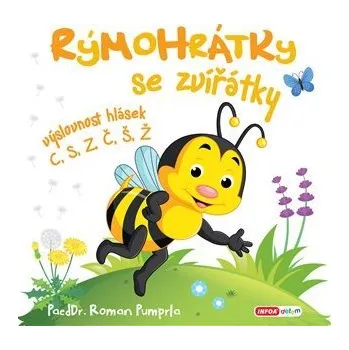 Leporelo Infoa Rýmohrátky se zvířátky - výslovnost hlásek C, S, Z, Č, Š, Ž