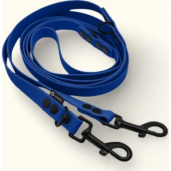 Vodítko pro psa Voděodolné přepínací vodítko Woofit Hike: Tmavě modré