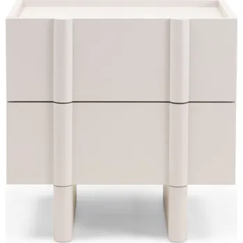 Noční stolek Noční stolek Moss 60 cm kašmírový