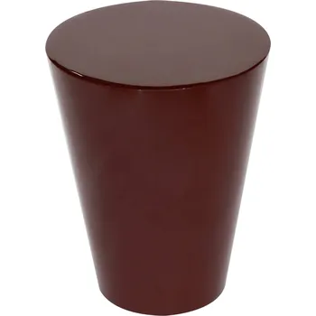 Konferenční stolek Odkládací stolek Eclipso 40 cm vínově-hnědý