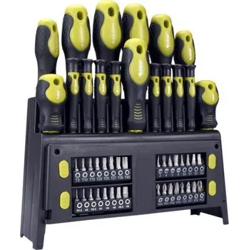 Šroubovák Sada šroubováků a bitů, sada 49ks, CrV, EXTOL CRAFT 53146