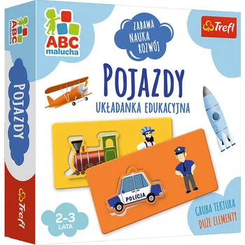 Desková hra Vzdělávací hra pro děti Vozidla ABC Batole Trefl 01942