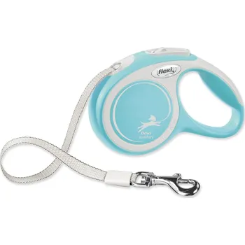 Vodítko pro psa Vodítko Flexi New Comfort páska XS světle modré 3m-KS