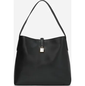 Kabelka KABELKA KARL LAGERFELD K/AUTOGRAPH PADLOCK HOBO BLACK/GOLD