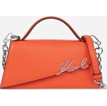 Kabelka KABELKA KARL LAGERFELD K/SIGNATURE SLIM CROSSBODY GRAPEFRUIT
