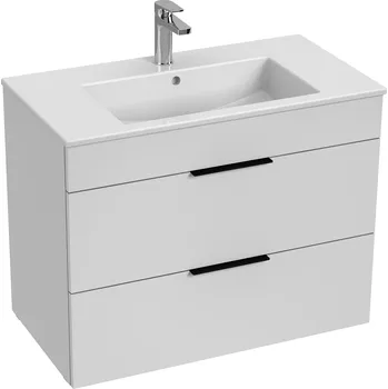 Nábytek JIKA Cube - skříňka, vč. umyvadla 800x430 mm, 2 zásuvky (H453762176...1) Barva: Jasan