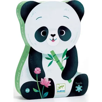 Dřevěná hračka Puzzle Panda