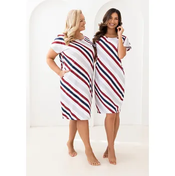 Košile Regina 175 k/r M-XL W26 dámská modrá M