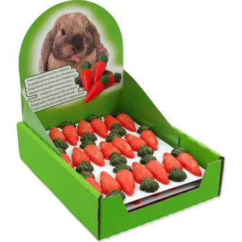 Krmivo pro hlodavce Pochoutka Dafiko čokosy mrkvičky 84ks-KS