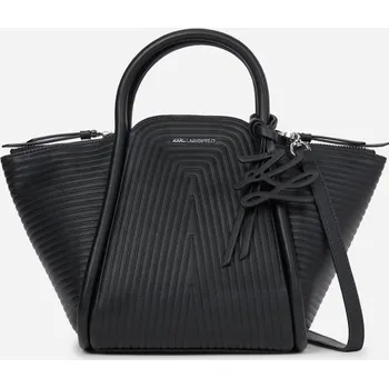 Módní doplněk KABELKA KARL LAGERFELD K/WELLEN SM TOTE BLACK