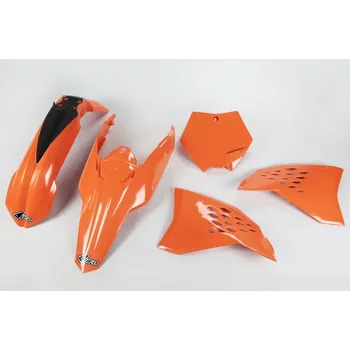 UFO sada plastů KTM SX 125/144/150/250, SX-F 250/350/450 '07-'10 (oranžová)