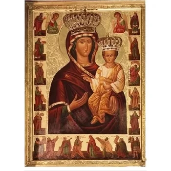 Diamantové malování diamantové malování matka boží bieszczadzka 30 × 40 cm