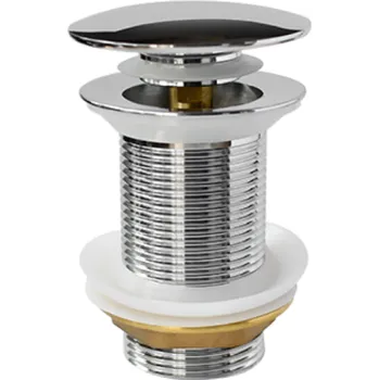 Besco Umyvadlová výpusť clic-clac Cera-Line, chrom, OUL-KKC