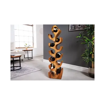 Stojan na víno Stojan na láhve ARTE 100 CM masiv suar