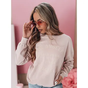 Dámská mikina Dámská mikina one size oversize KALISTYLE BY1360 Barva: Růžová, Velikost: ONE SIZE