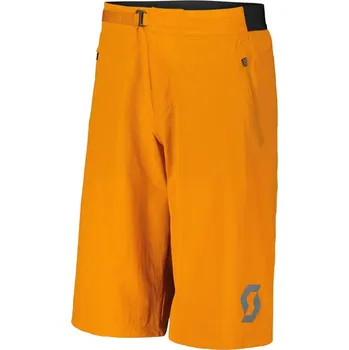 Cyklistické kalhoty SCOTT cyklistické šortky Trail Vertic w/pad léto Oranžová XXL Pánské