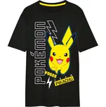 TRIČKO POKÉMON Erv 40273 černé Velikost: 128